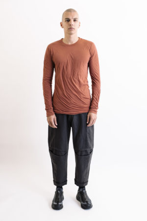 Rick Owens Double Long Sleeve Burnt Pink