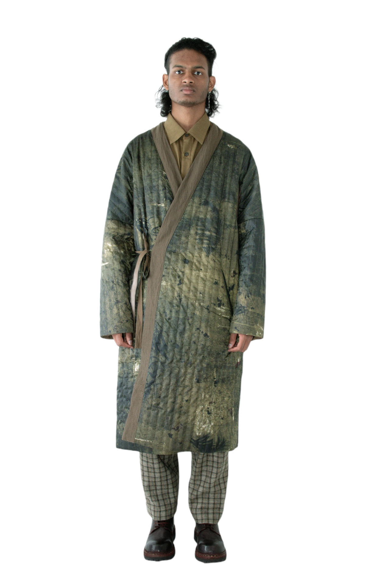 ZIGGY CHEN KIMONO COAT - FW21 • E S S A P M I