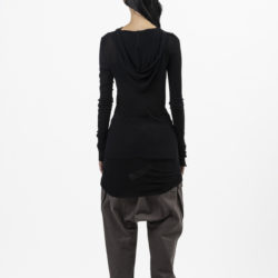 RICKOWENS WOMAN HOODED LS - FW22