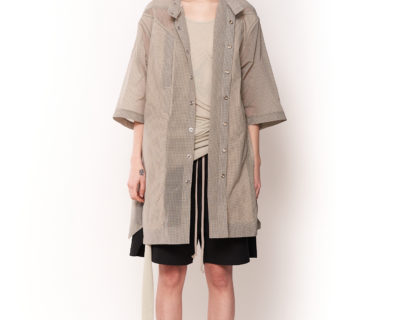RICKOWENS WOMEN MAGNUM OVERSHIRT – SS23